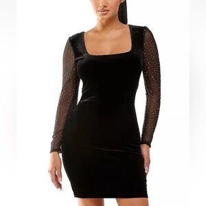 ✨Velour Holiday Sparkle Dress✨